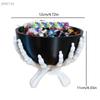 Gothic Skeleton Hands Candy Bowl – Halloween Multifunctional Organizer Holder, Scary Candy Storage & Home Decoration