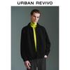 UR Men's Textured Lapel Casual Jacket
