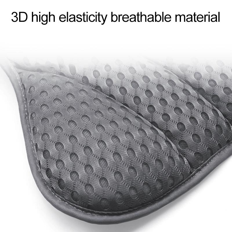 1Pc Non-slip Luxury Polyester Fiber Waterproof Bath Pillow Solid Color Cushion Home Spa Bathtub Headrest