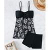 Summer Sexy Print Swimsuits Tankini Set Female Two-piece Swimwear Beach Swim Wear Bathing Suits Pool Women's Swimming Suit