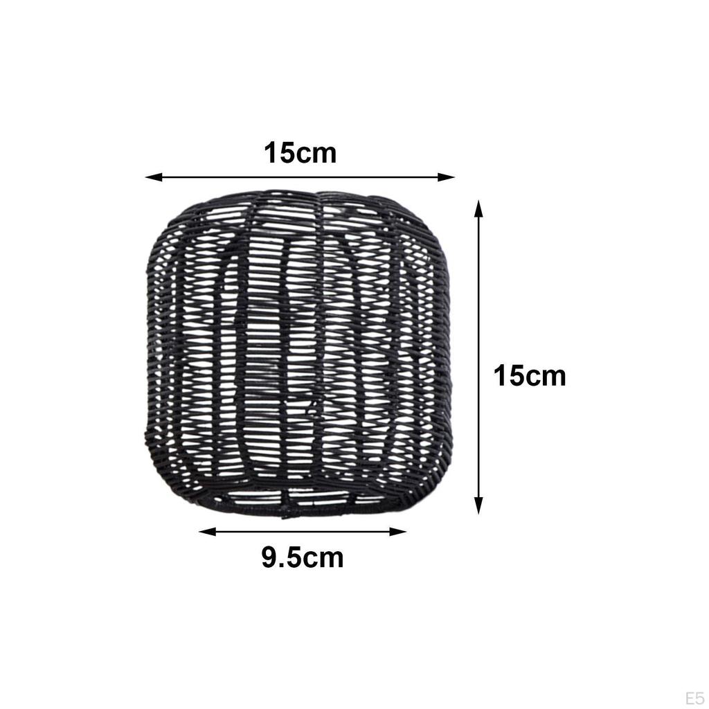 Boho Rattan Lampshade Collection for Stylish Home Decor