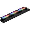 Be quiet! - light wings lx - ventilateur boîtier - bl124 - 120 mm - pwm high - speed triple - pack