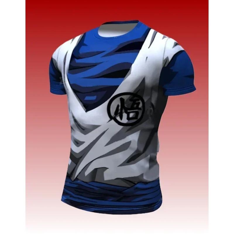 Men s 3D Printed T-Shirt with 3D All-Over Pattern - Short Sleeve Round Neck Casual Shirt, S