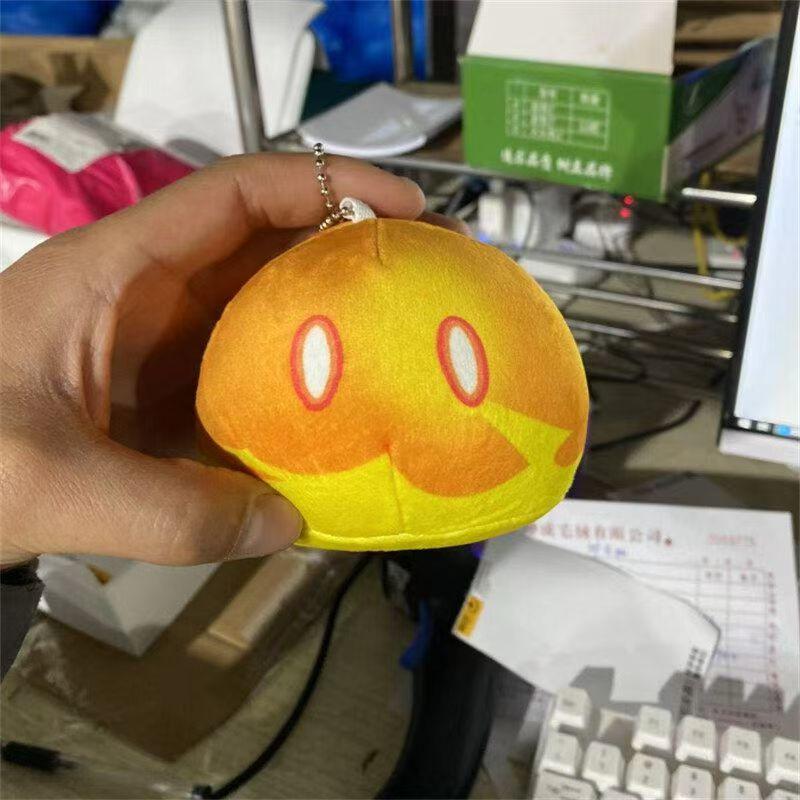 Game Accessoires Beeldjes, Anime Slime Sleutelhangers, Pluche Speelgoed, Slapende Knoedels, Tweedimensionale Cadeaus 9cm