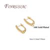 1 Pair/lot 18K Gold Plated French Earring Hooks Earwires Earrings Clasp,DIY Earrings Making Accessories