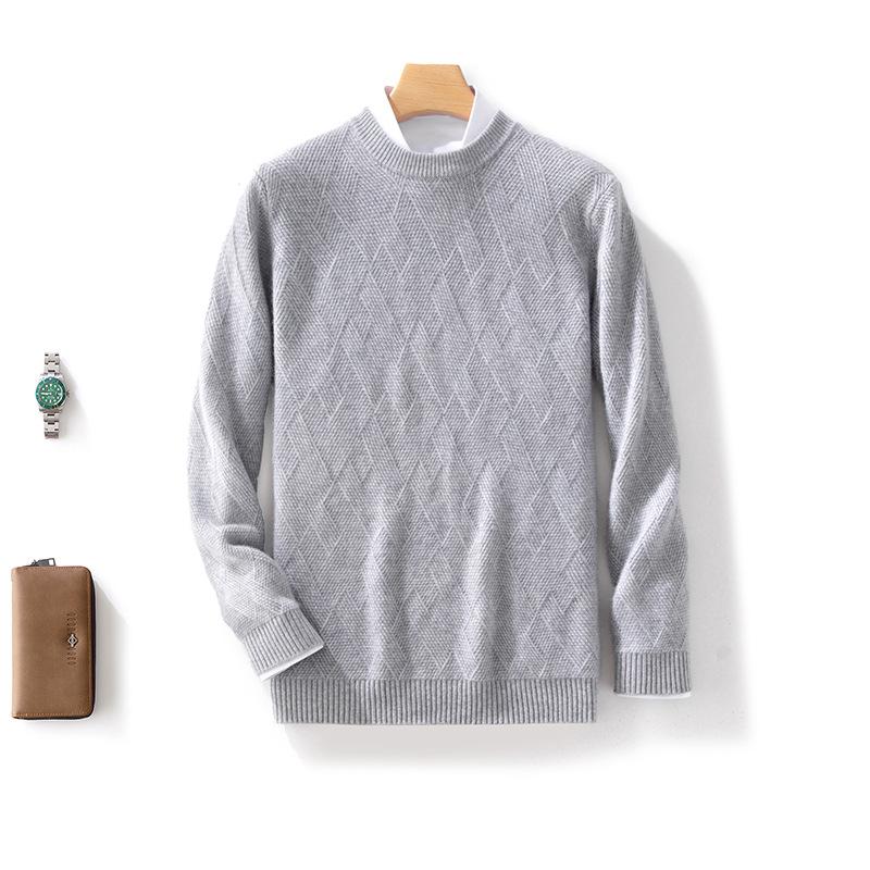 

Утепленный мужской кардиган с круглым вырезом, пуловер, утепленный свитер, большой размер, свободный, повседневный, кашемировый, вязаный, базовая рубашка XXXL