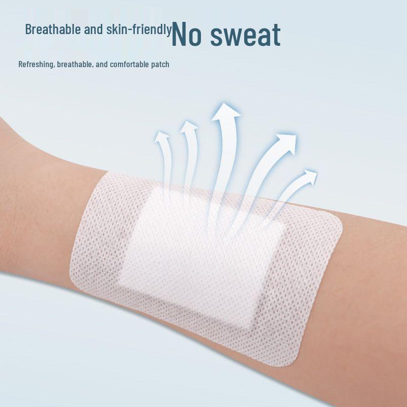 Stort Sterilt Vattentätt Andningsbart Medicinskt Förband Självhäftande Bandage