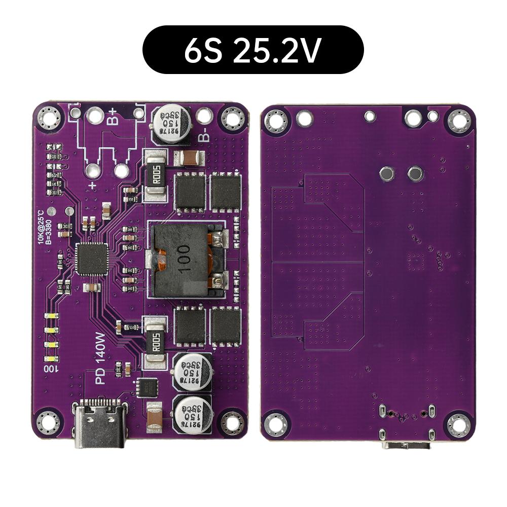 3S 4S 5S 6S Type C PD3.1 140W High Power Fast Charger Module Lithium Battery Charging And Discharging Module
