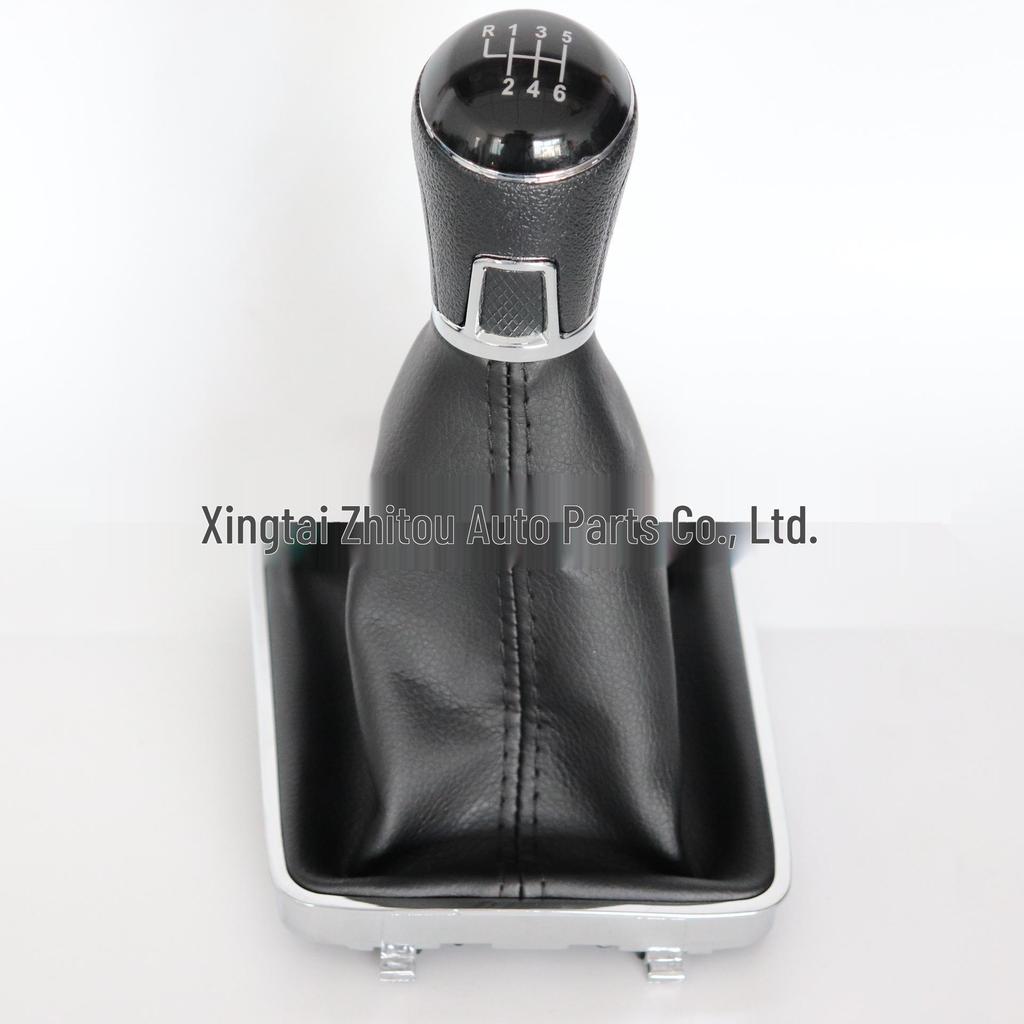 Volkswagen Passat B6 Red & Black Gear Shift Knob Cover