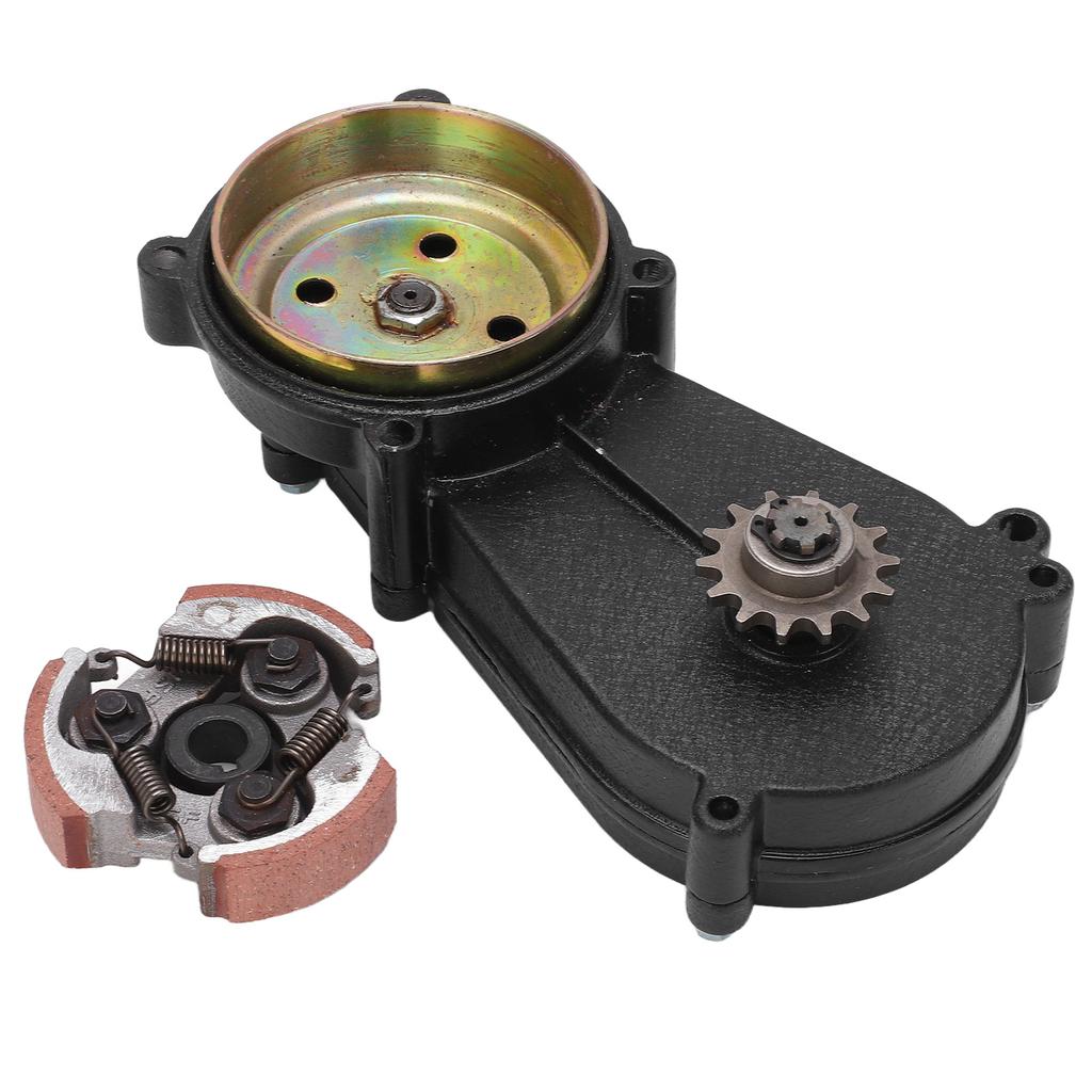 14T Clutch Drum Bell Housing Gear Box with Clutch for 47cc 49cc Mini Pocket Quad Dirt Bike ATV