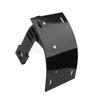 1"Axle License Number Holder plate Mount Curved Vertical For Motorcycle Bike
