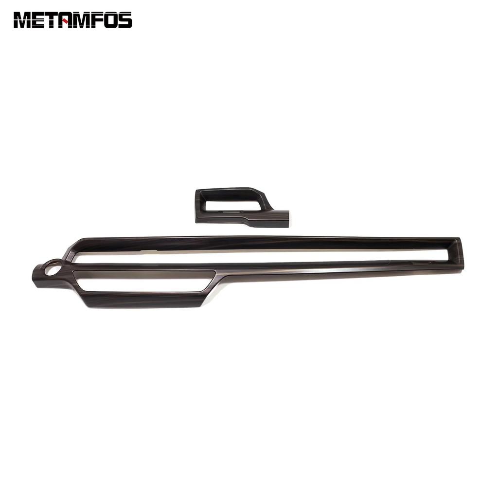 For Honda CR-V CRV 2024 2025 Carbon Fiber Center Console Dashboard Panel Air Condition Vent Outlet Trim Car Accessories