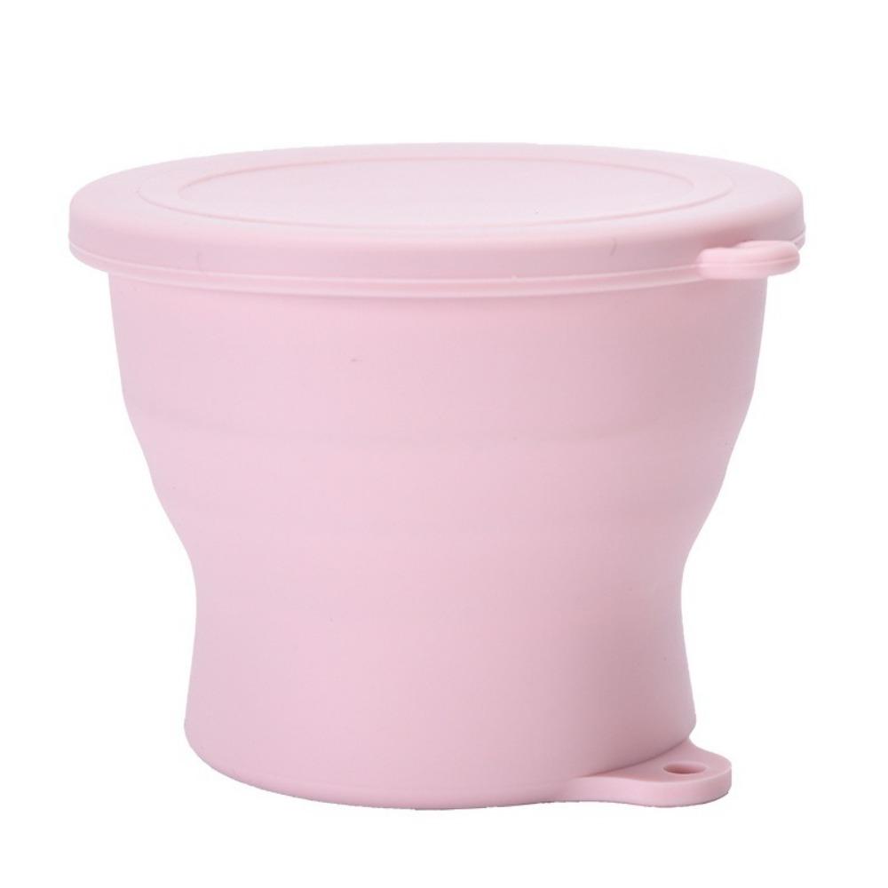 180ml Travel Collapsible Cup Silicone Telescopic Cup Space Saving Folding Water Cup  Camping