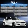 Upgraded Stainless Steel Parking Brake Cable Clip Retainer with Rubber Tubes Compatible with BMW 1 Series F20/F21, 2 Series F22/F23, 3 Series