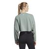 Adidas Womens/Ladies Yoga Studio Crop Sweatshirt