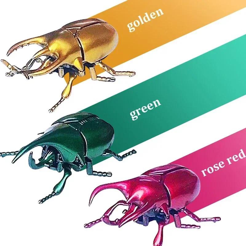 Kids Toys Wind Up Toy Unicorn Beetle Toy Children Simulation Boy Baby Winding Crawling Insect Toy Educational Enlightenment Gift