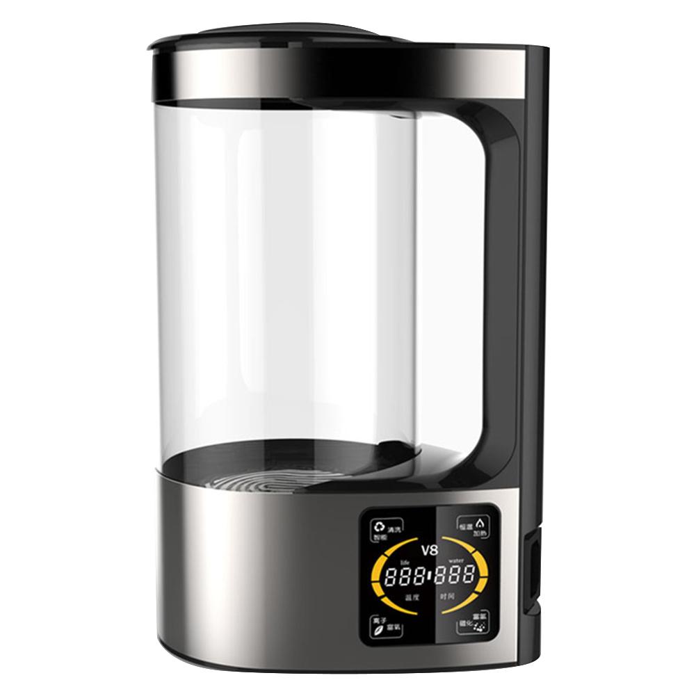 

V8 Водородный ионизатор воды с постоянной температурой 2000 мл Портативный генератор обогащенной водородом воды против старения для семейного использования