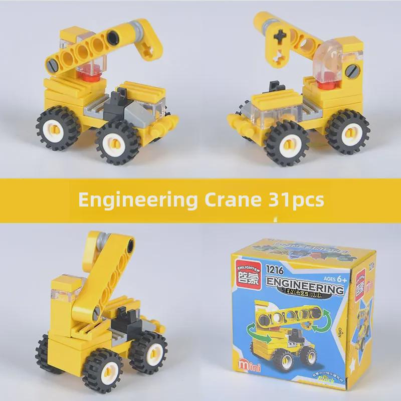 DIY Children's Building Blocks: Military, Construction, Aircraft & Fire Truck Set