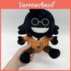 Adorable Regretevator Split Bive Plush Snailman Stuffed Animal Toy With Short Plush