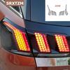For Peugeot 3008 GT 2017 2018 GT 2017 2018 Honeycomb Style Rear Stickers