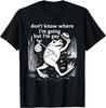 Frog Journey Don't Know Where I'm Going But I'm Gay T-shirt
