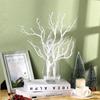 2/5pcs Plastic Branch Artificial Fake Antler Shaped Tree Twig Decorative Plants Garden Winter Home Christmas Wedding Table Decor