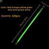 100pcs Party Glow Sticks, Glow Bracelets, DIY Glow-in-the-dark Event Supplies