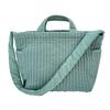 Rootote 1228 Quilted Shoulder Tote Bag, Medium, Ibul (Sage Green)