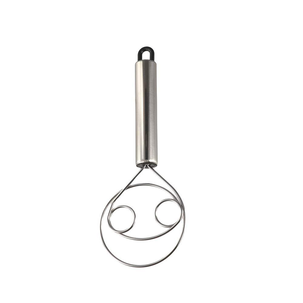 Handheld Dough Mixer Stick Anti-stick Egg Beater Household Stainless Steel Dough Whisk  Cake