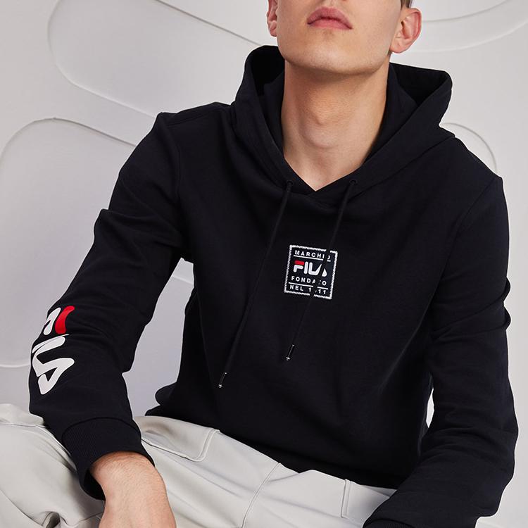 New FILA Sweatshirts Men's Legend Blue F51M148207FNV