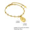 Vnox Stainless Steel Rosary Bracelet For Women Men,Religious Cross Virgin Mary Accessories Chain Bracelets,Christ Jesus Jewelry