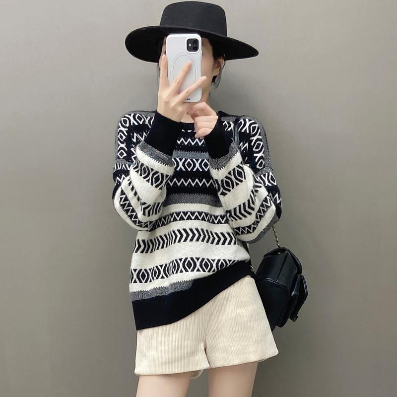 Qinghe 100% Pure Cashmere Women's Sweater - Ultra Soft Luxury Winter Pullover