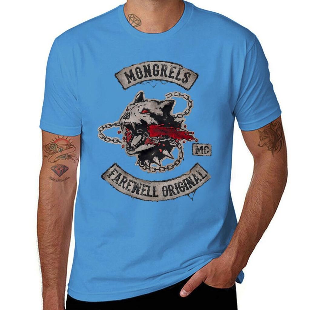 Copia De Mongrel Days Gone T-Shirt Aesthetic Clothes Customs Design Your Own Anime Tops Big and Tall T Shirts for Men
