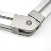 Sliding Base Pivot Joint Connector Right Angle Connector  Industrial Aluminum Profile
