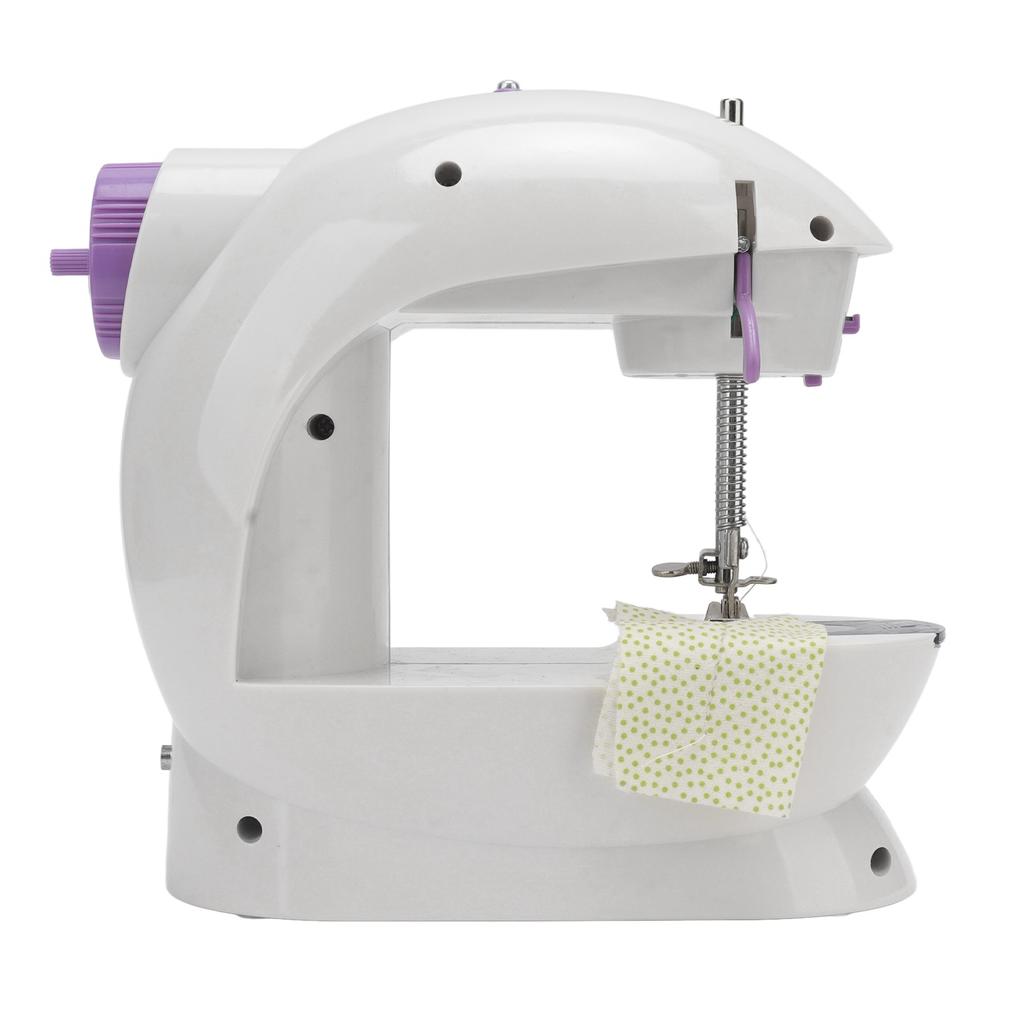 Mini Sewing Machine Bobbin Threader Pedal Adapter Handheld Mini Electric Sewing Machine for DIY