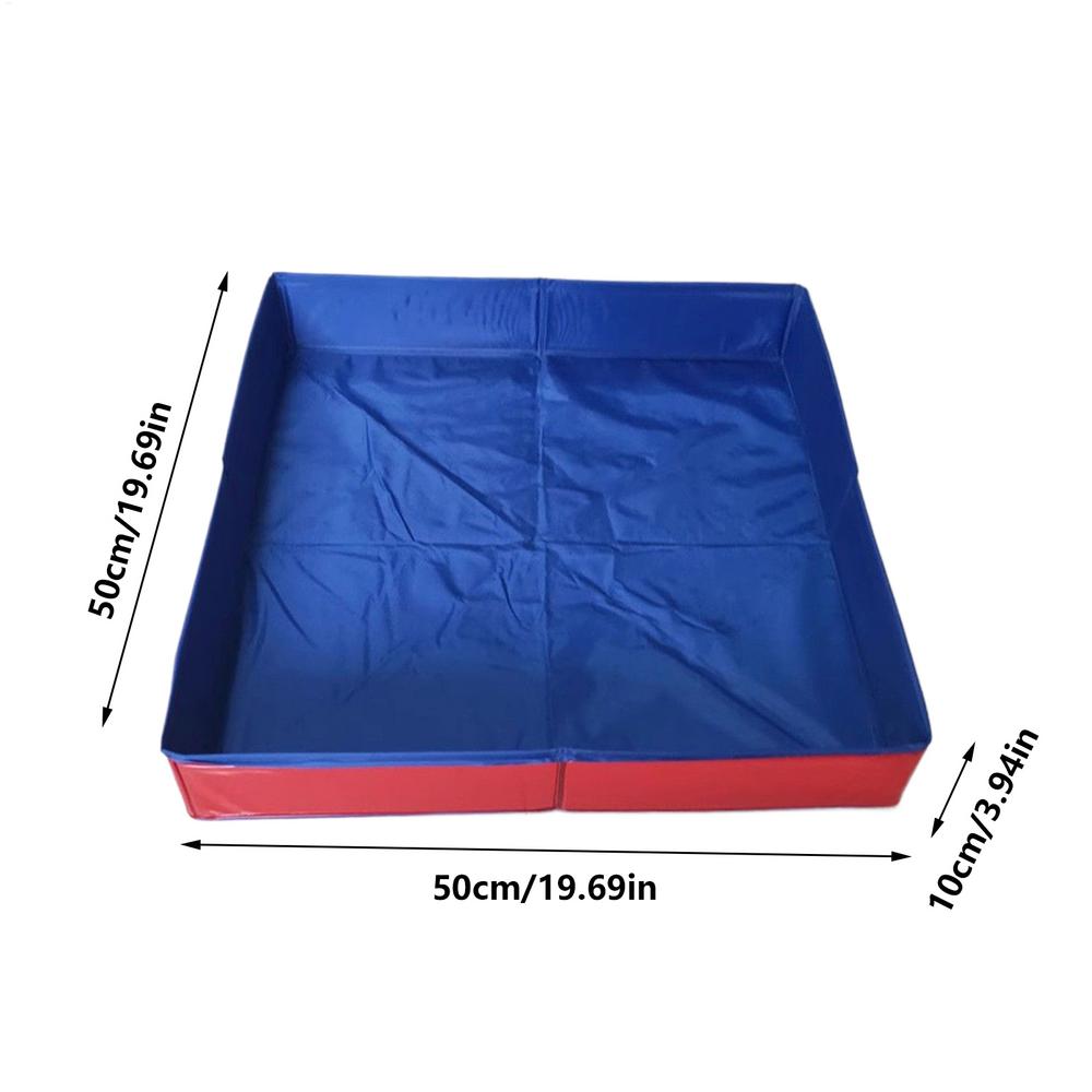 

Dog Kiddie Pool PVC Folding Swimming Pool small pet bathtub noninflatable dog paddling pool Pet Puppy Bathing Tub красный