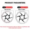 6-Bolt Bicycle Disc Brake Rotor Hydraulic Disc Brake 160/180 Ultra-Light High Strength Heat Dissipation Rotor for MTB Road Bike