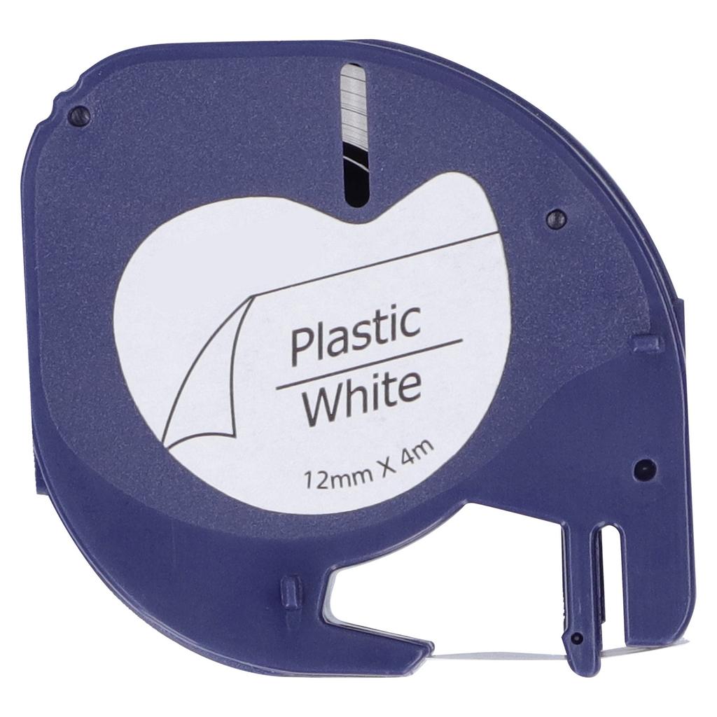Label Tape Replacement for DYMO LETRATAG Machine Ribbon DIY Print Accessories12mm x 4meter