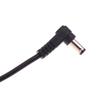 5,5 x 2,1 mm/2,5 mm rechtwinkliges DC-Stromkabel DC-Stecker Stromanschluss Steckeranschluss Verlängerungsleitung