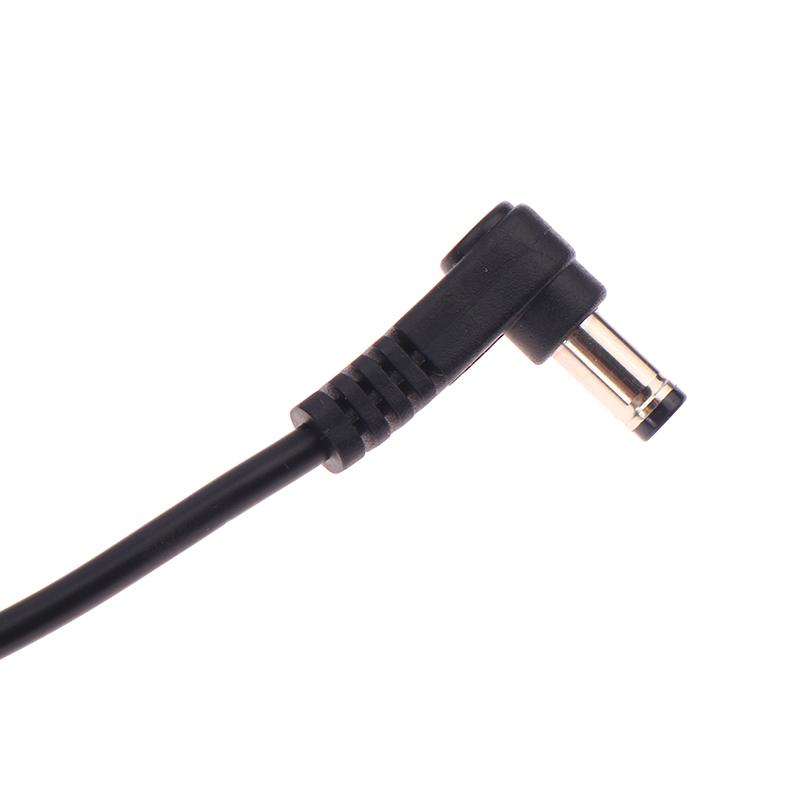 5,5 x 2,1 mm/2,5 mm rechtwinkliges DC-Stromkabel DC-Stecker Stromanschluss Steckeranschluss Verlängerungsleitung