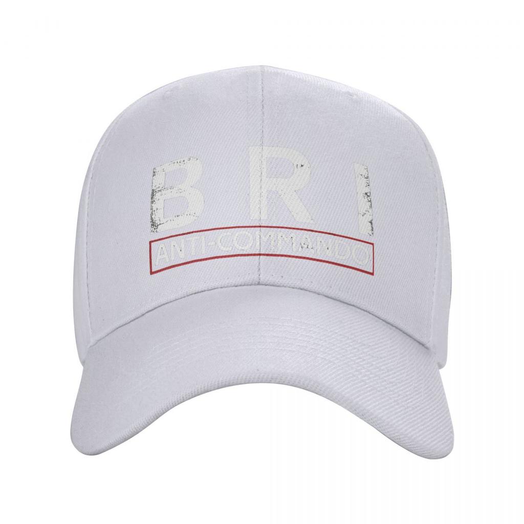Punk French BRI France Police Baseball Cap dla kobiet Unisex oddychająca czapka typu dad hat sportowe czapki typu snapback czapki letnie
