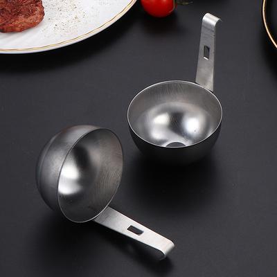 1 Stück Pochiertes Ei Maker Ei Pochierpfanne Antihaftbeschichtete große Eier Pochierpfanne Gekochter Halter Eierdampfer Rack Eierkocher Küchenbedarf