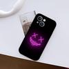 D-Devils-faces-S Phone Case For IPhone 1716 15 14 13 Pro Max 11 12 Mini X Xs XR Black Silicone Cover
