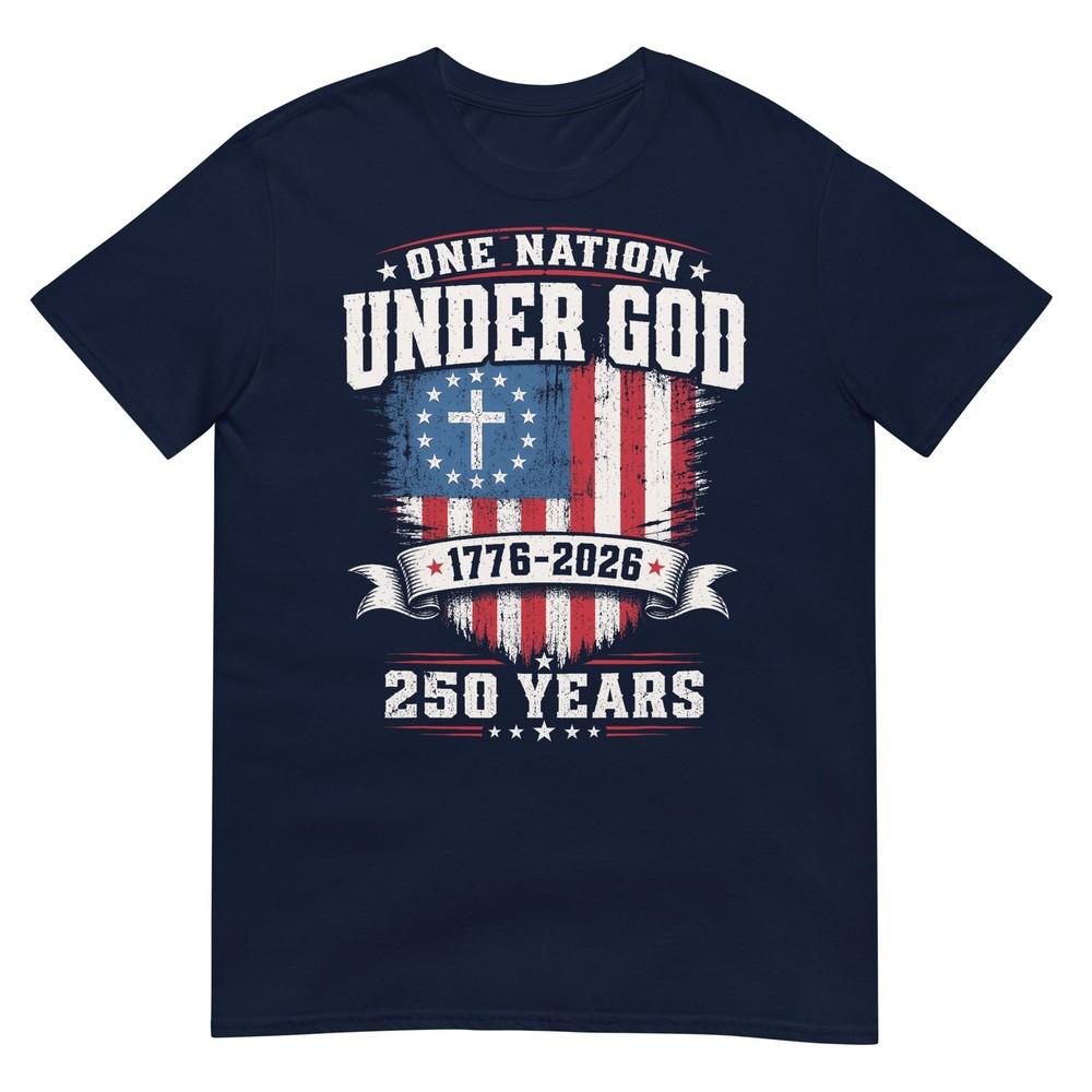 250th Anniversary Usa 250 American 4th Of July Patriotic God Tshirt S