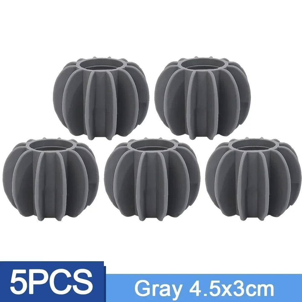 10pcs Silicone Laundry Balls Clothes Stain Removal and Knot Prevention Cleaning Ball Reusable Pet Hair Remover Cleaner Tools