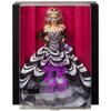 Barbie 65th Anniversary Blonde Dress-up Doll with House Signature Black Doll for Ages 6+ HRM58