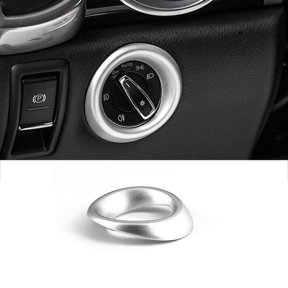 For Porsche Cayenne 2011-2017 Matte Silver Function Control Button Decor Trim 1*