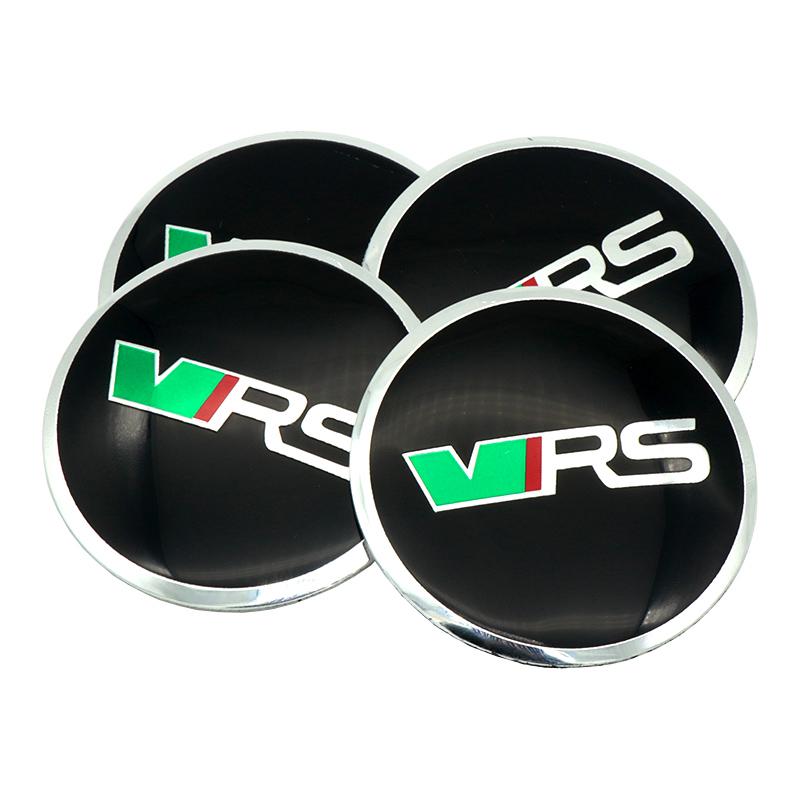 2026 Hot 4pcs 56/60mm Car Wheel Center Cover Badge Sticker Hub Cap Replacement For Skoda S Fabia 2 Superb 2 Octavia Karoq VII VR