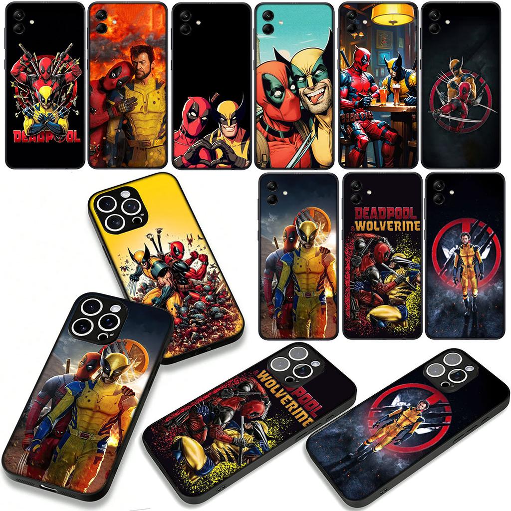 Phone Cover for Xiaomi Redmi 15C 15 A4 A5 9A 9T 10A 10C 9C NFC Note 11 9 10 Pro 8T Case Wolverine Marvel Deadpool Comics Casing