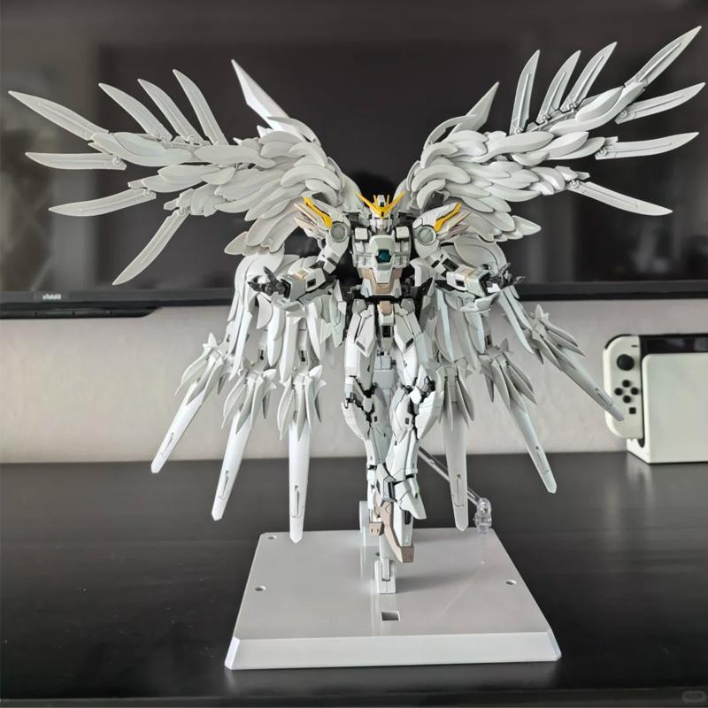Mg 1/100 Daban 8827 Snow White Prelude Fix Model Kit Xxxg-00ysw Wings Assembly Action Figures Alloy Skeleton Toys